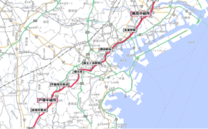 箱根駅伝2区のコース