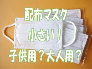 配布マスク