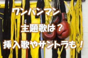ワンパンマン主題歌